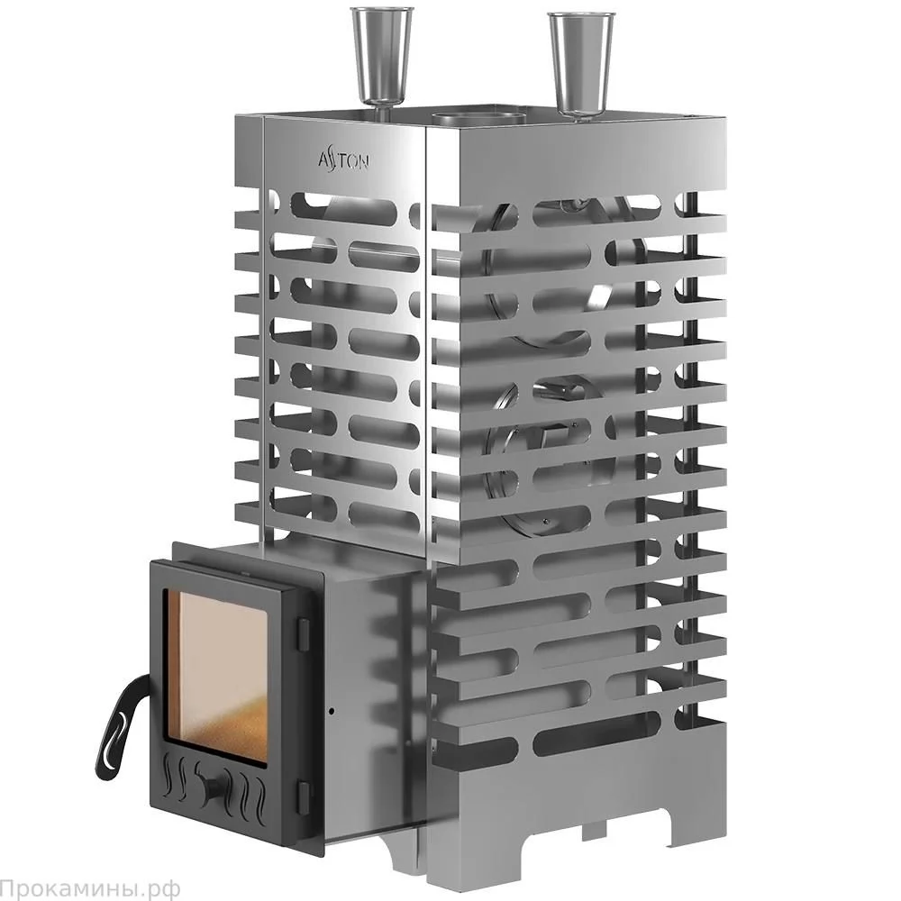 ASTON 20 INOX со стеклянной дверцей